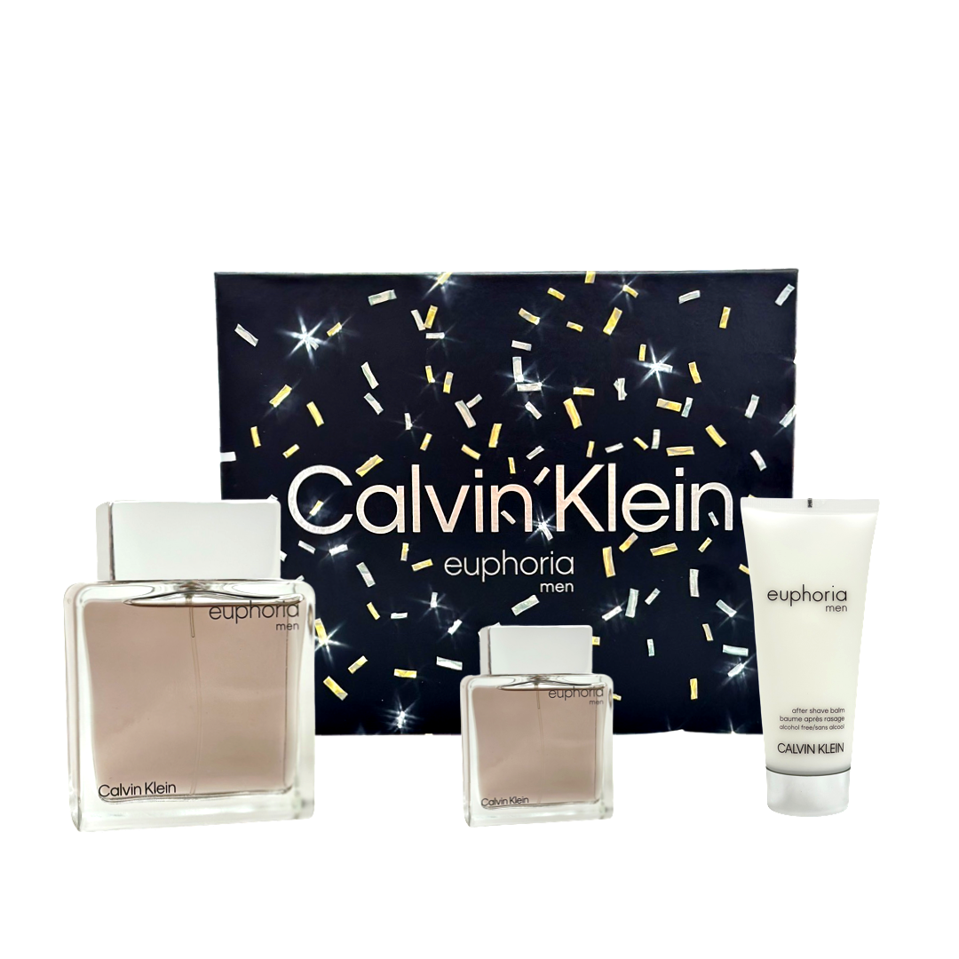 Calvin Klein Euphoria 3Pc Gift Set for Men EDT