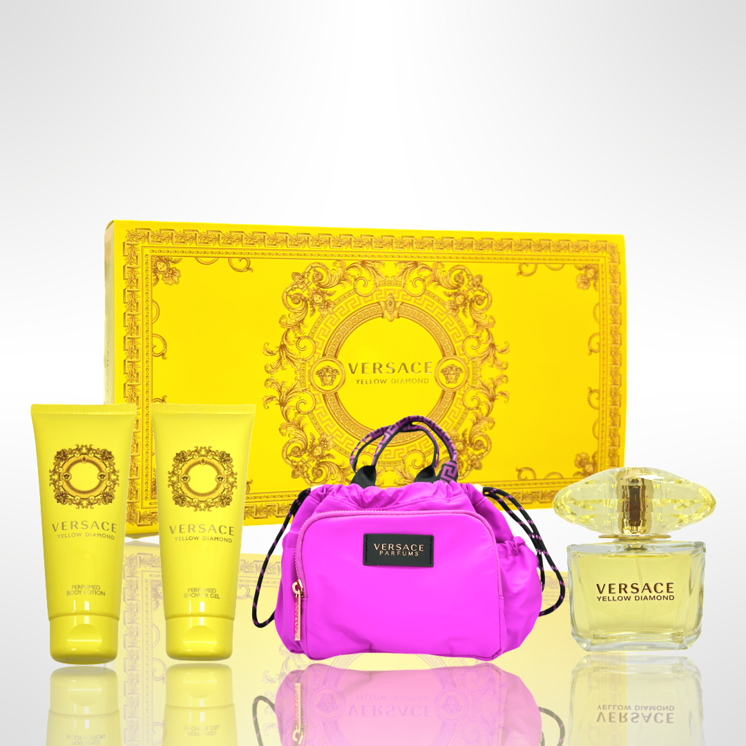 Versace yellow diamond gift set bag sales