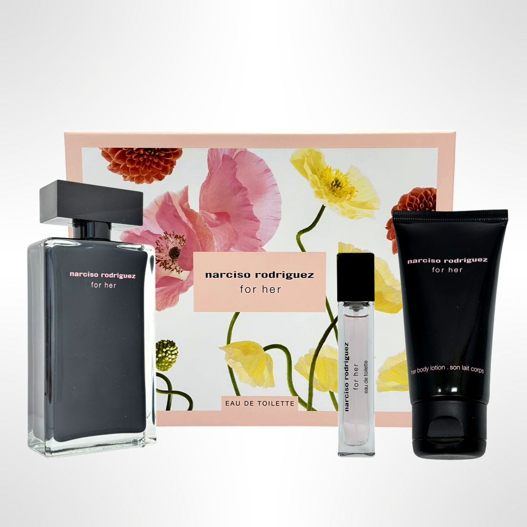 Gift Set Narciso Rodriguez for her – Valencia