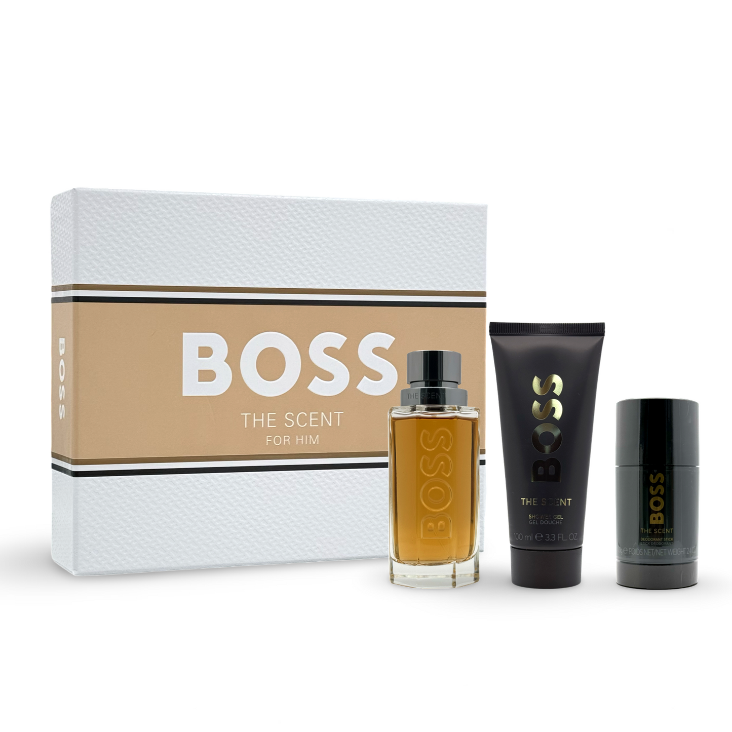 Gift Set The Scent for him by Hugo Boss 3pcs