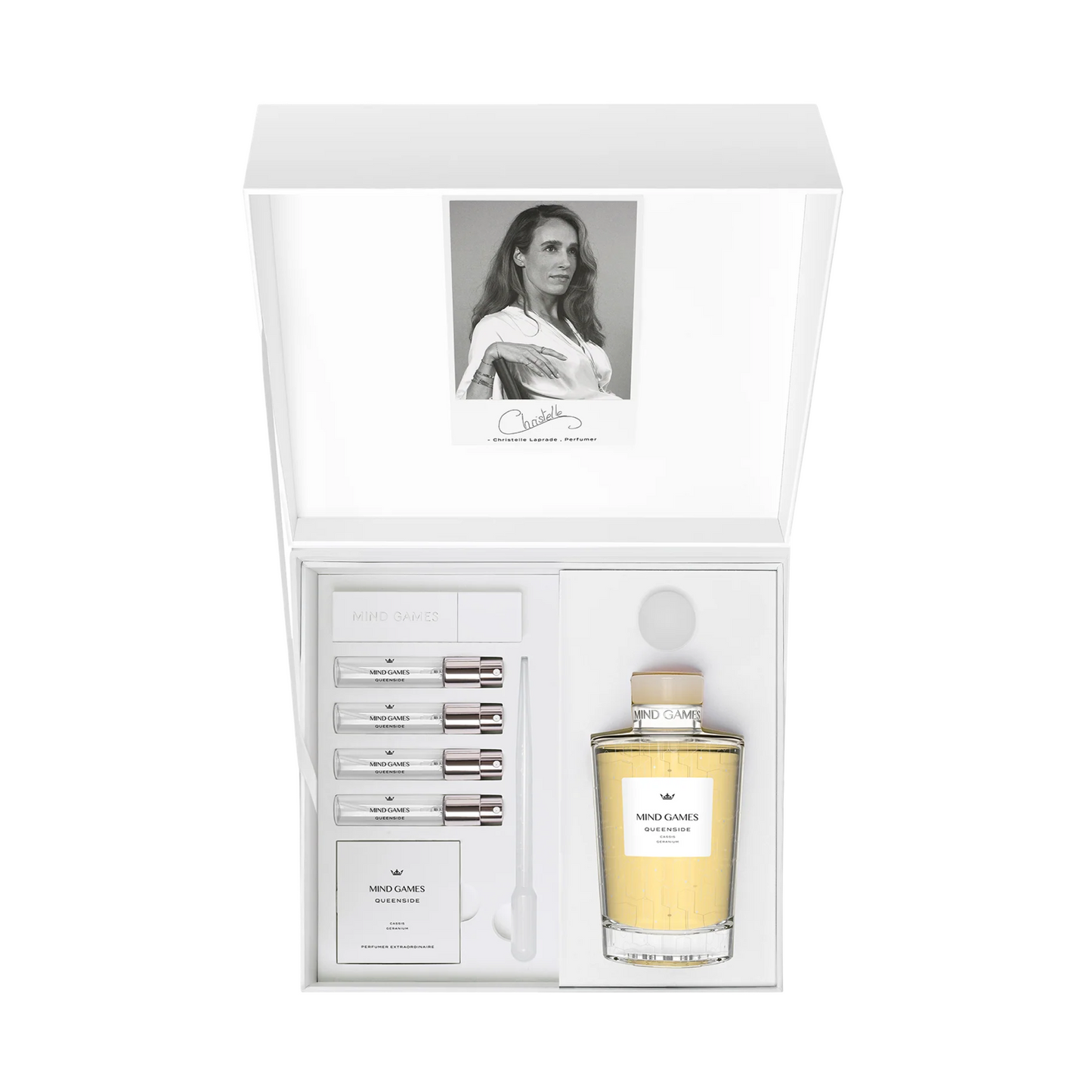 Queenside Limited Edition Crystal Decanter Set by Mind Games