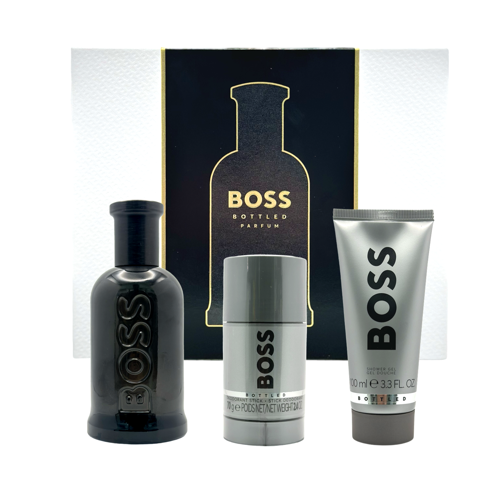 Hugo Boss Mens Boss Bottled Parfum Gift Set