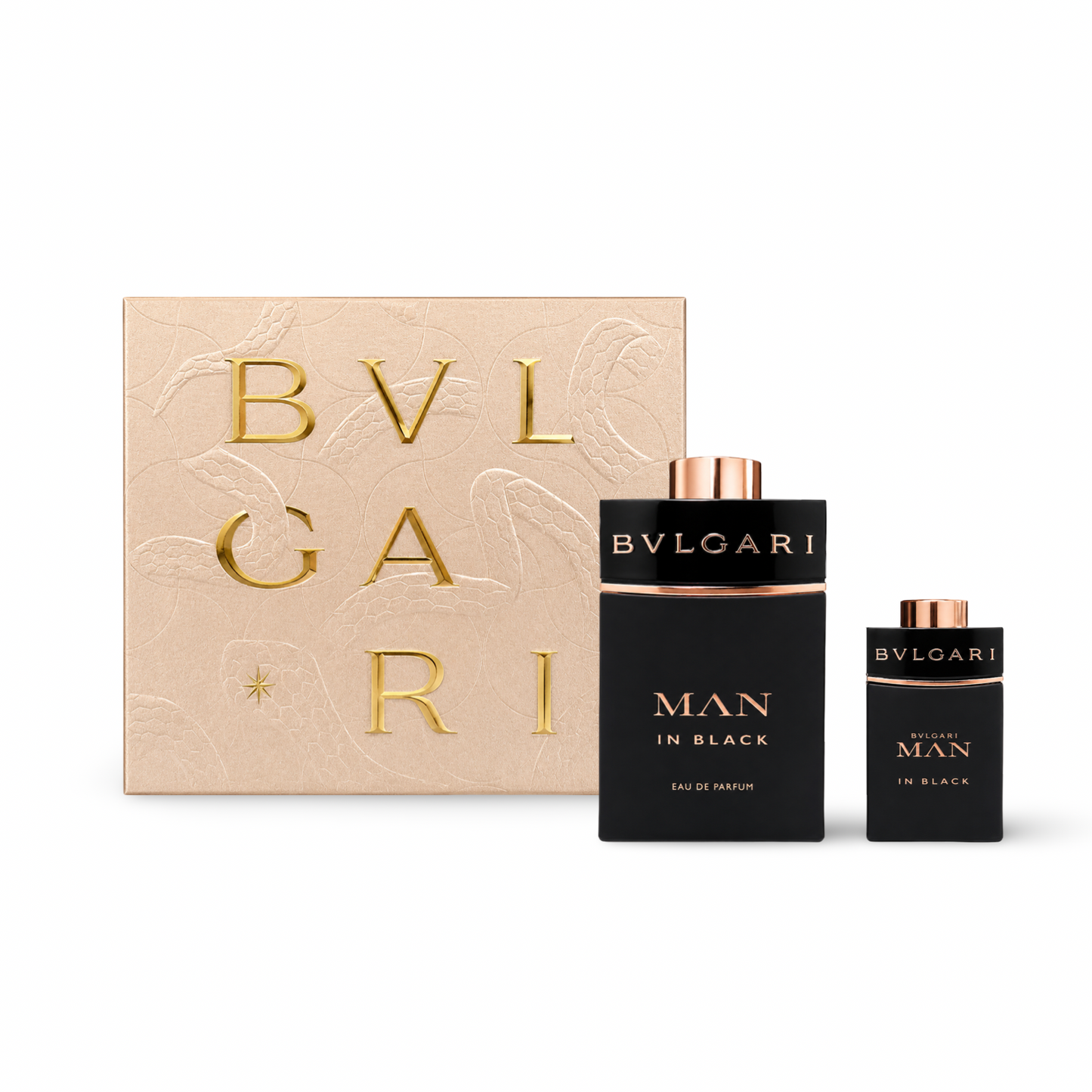 Gift Set Bvlgari Man in Black 2pcs for men