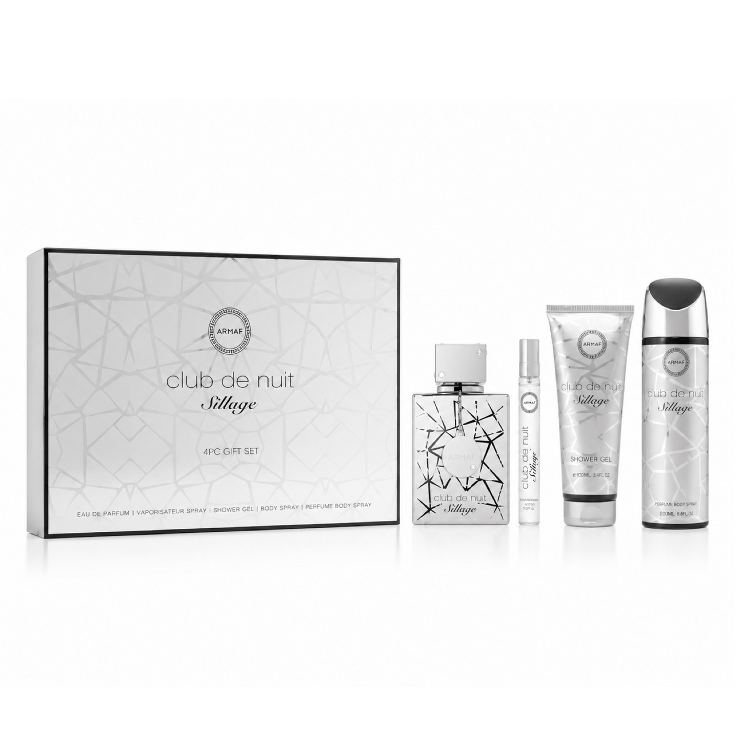 Gift Set Sillage by Armaf 4pcs Unisex