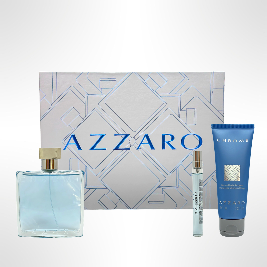 Azzaro chrome set hot sale