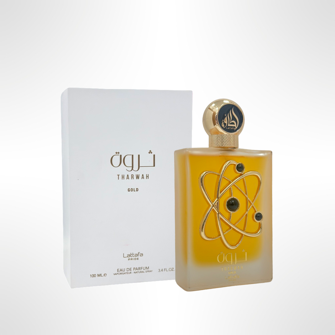 Tharwah Gold By Lattafa 3.4oz