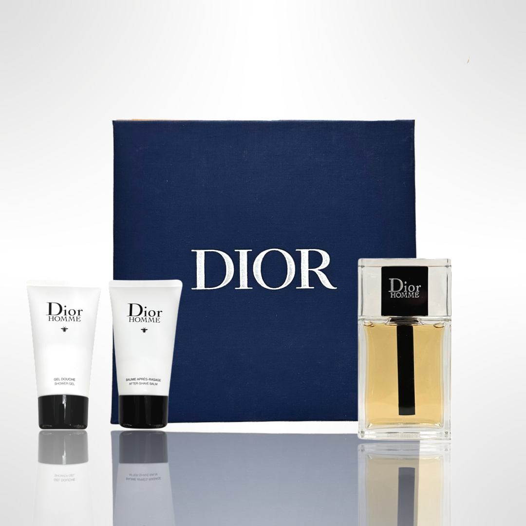 Dior homme cologne gift set hot sale