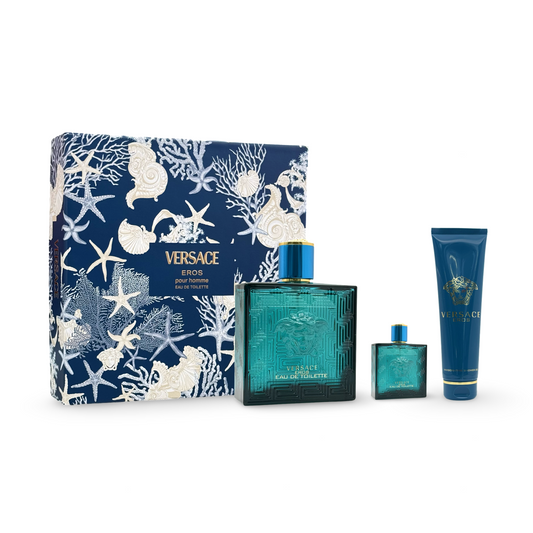Gift Set Eros Pour Homme EDT by Versace
