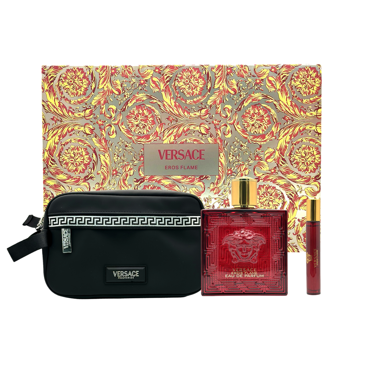 Gift Set Eros Flame by Versace 3pcs