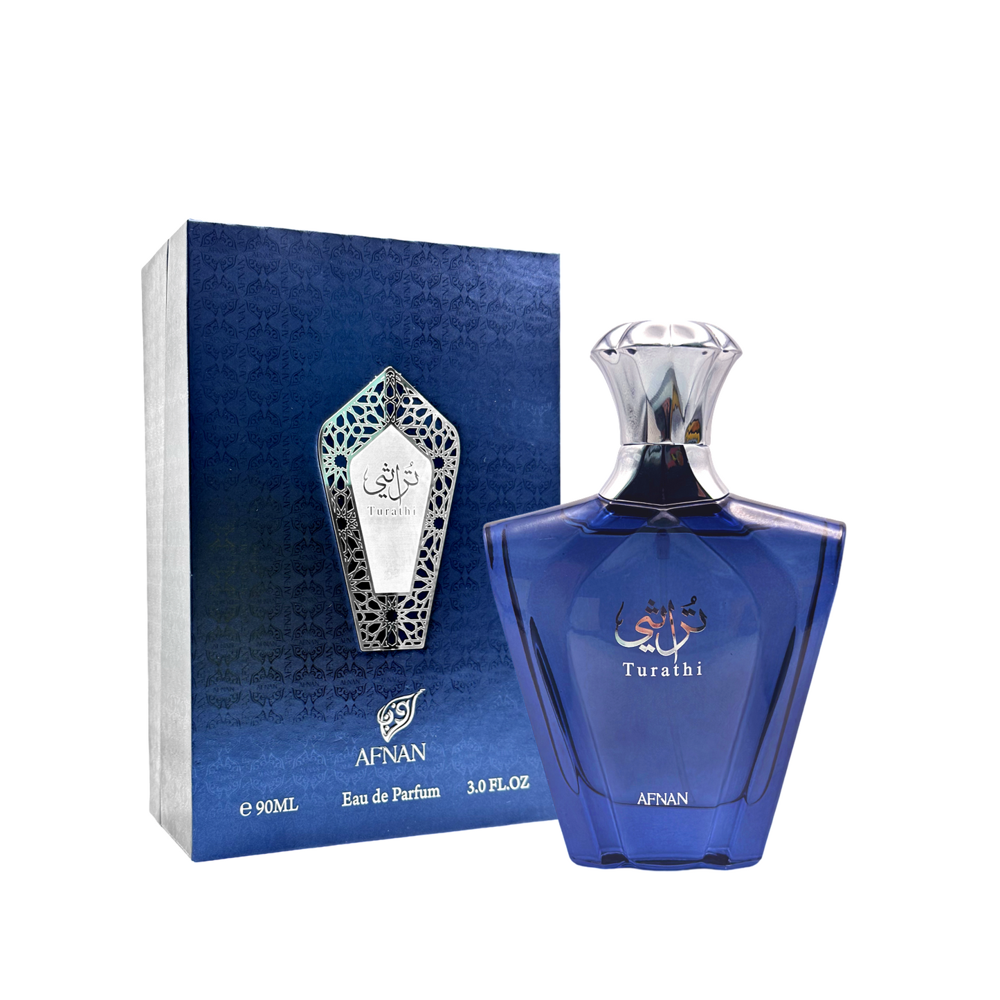 Turathi Blue by Afnan 3.0oz Eau de Parfum For Men