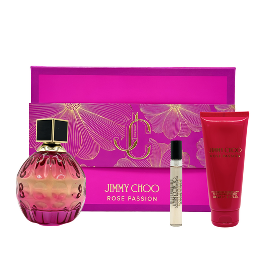 Gift Set Rose Passion by Jimmy Choo 3pcs