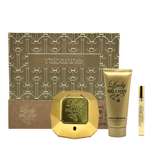 Gift Set Lady Million by Paco Rabanne 3 pcs