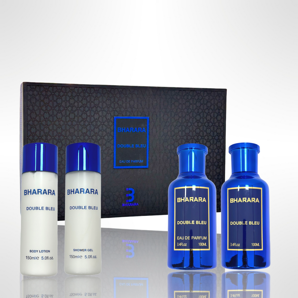 Bharara Double Bleu Cologne Gift Set for Men