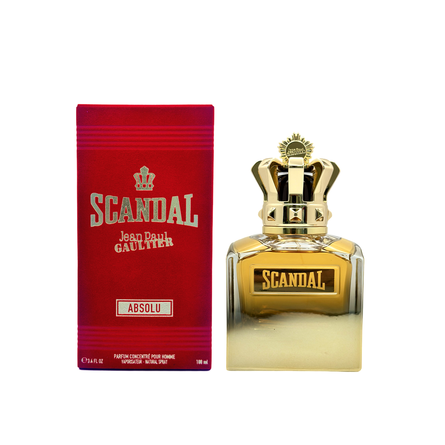 Scandal Absolu Pour Homme by Jean Paul Gaultier 3.4 Oz