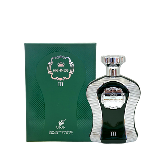 Highness lll Green by Afnan 3.4 Oz Eau de Parfum