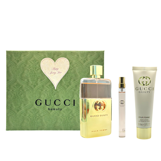 Gift Set Gucci Guilty Pour Femme by Gucci