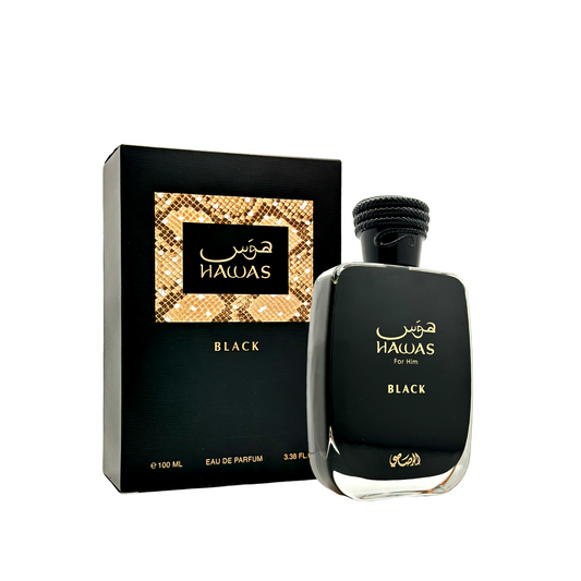 Hawas Black by Rasasi 3.4 Oz EDP