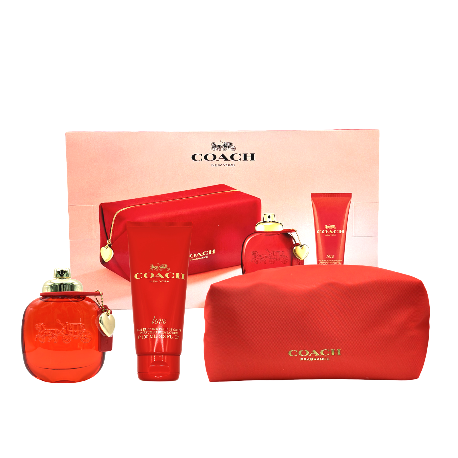 Experience the Essence of Coach Love Perfume Set