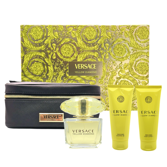 Gift Set Yellow Diamond by Versace 4pcs