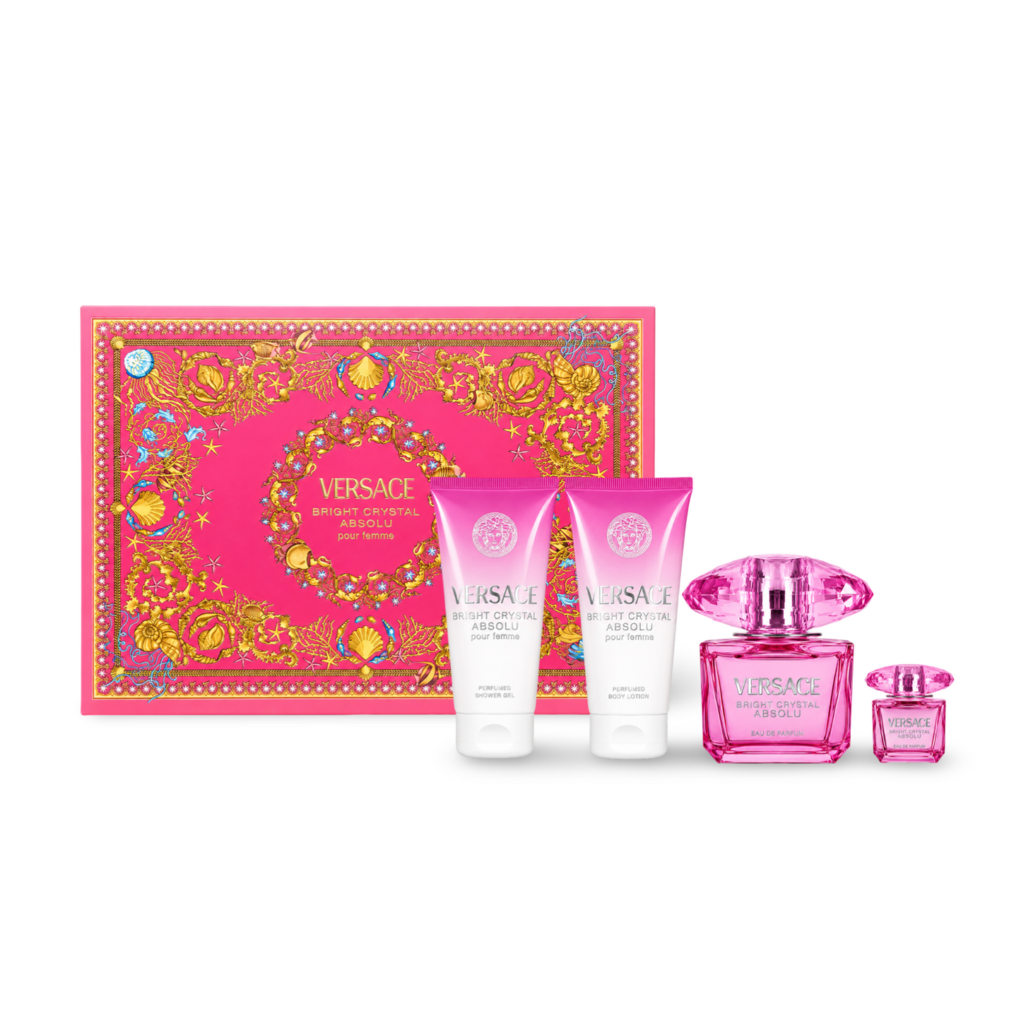 Gift Set Versace Bright Crystal Absolu for woman