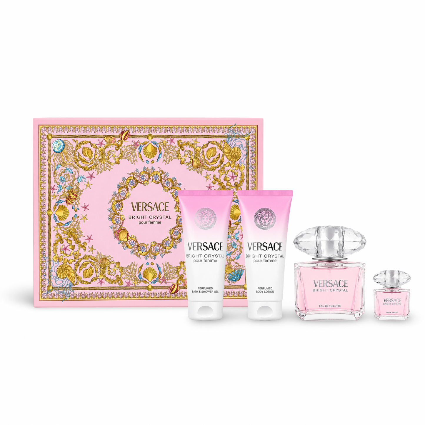 Gift Set Bright Crystal pour femme by Versace
