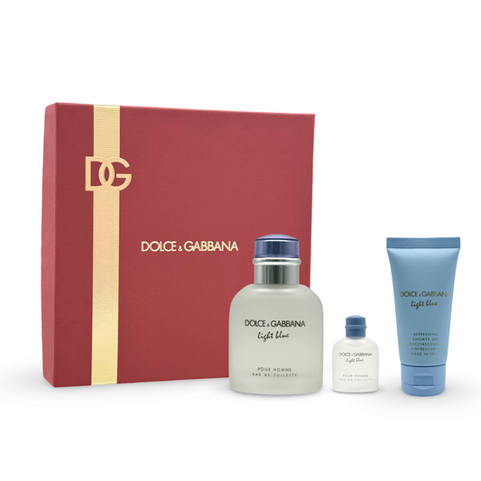 Gift Set Light Blue Pour Homme by Dolce & Gabbana EDT