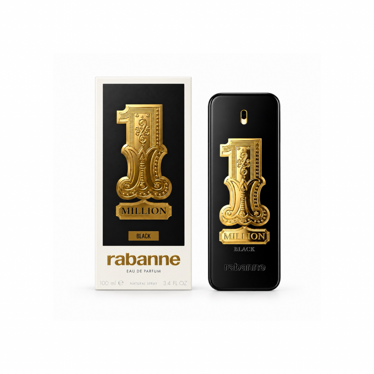 1 Million Black by Paco Rabanne for men