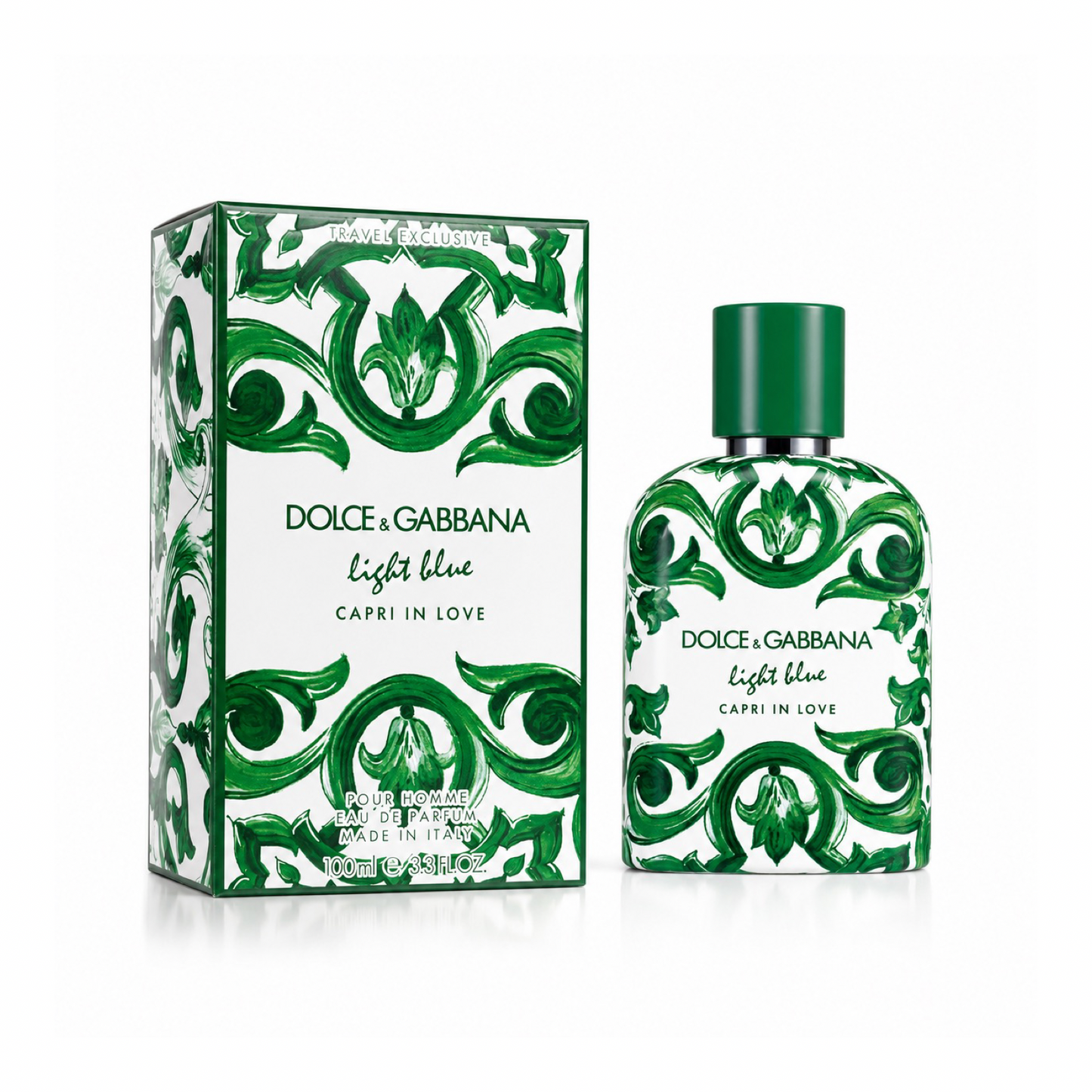 Light Blue Capri in Love Travel Exclusive by Dolce & Gabbana for men