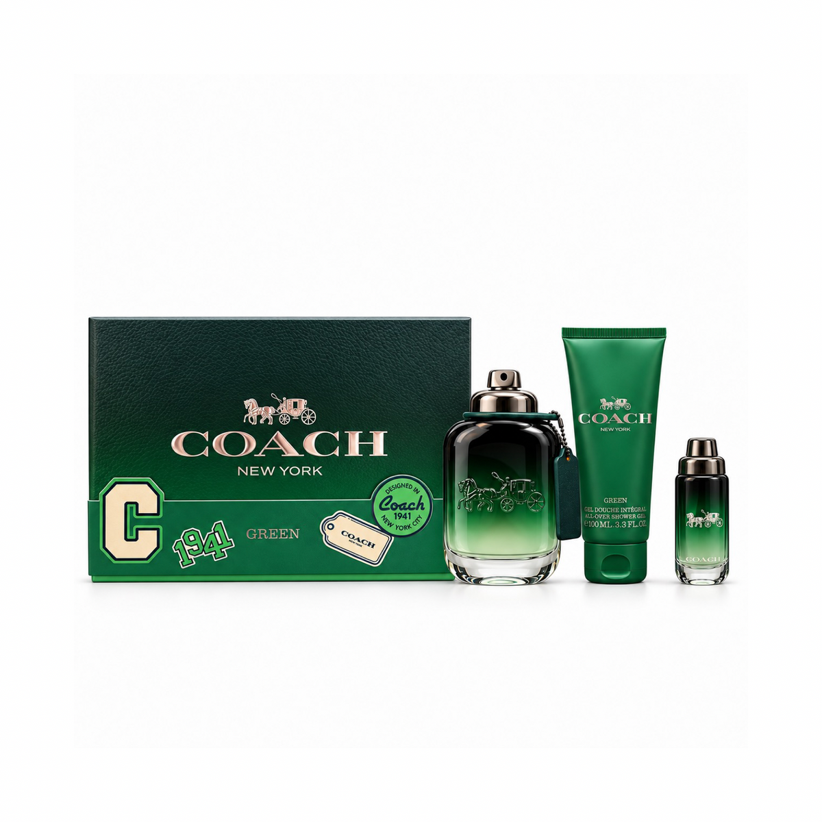 Gift Set Coach Green by Coach for Men