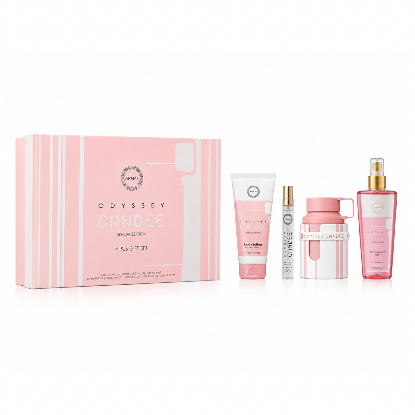 Gift Set Odyssey Candee by Armaf 4pcs for woman