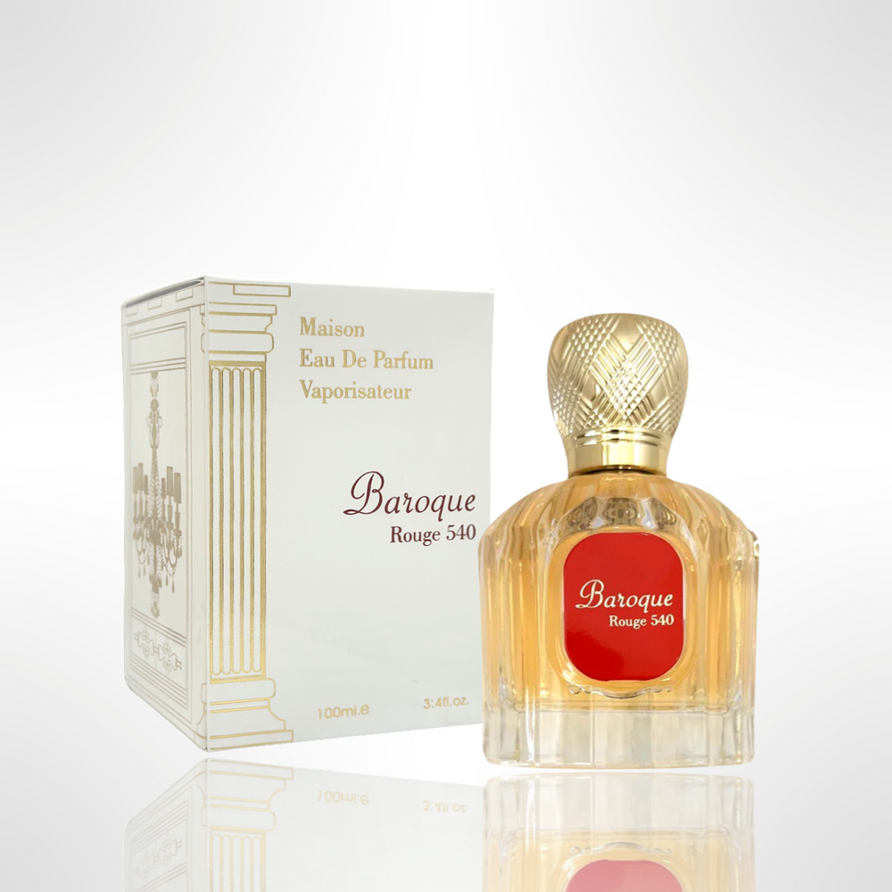 Baroque Rouge 540 For Men and Women, EDP-100ML/3.4Oz, By Maison Alhambra