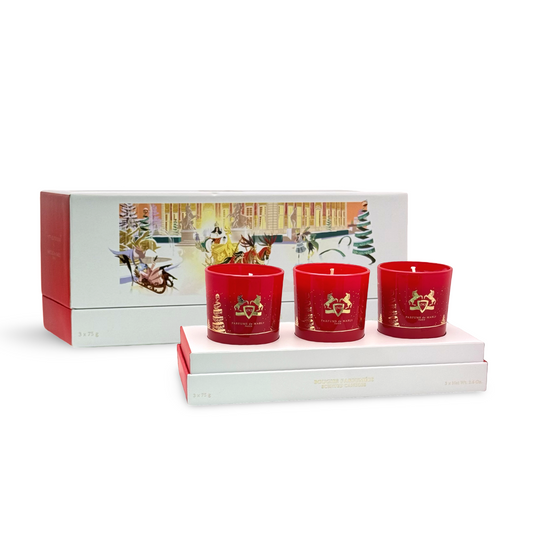 Festive Spiced Delight Candles by Parfums de Marly 3pcs