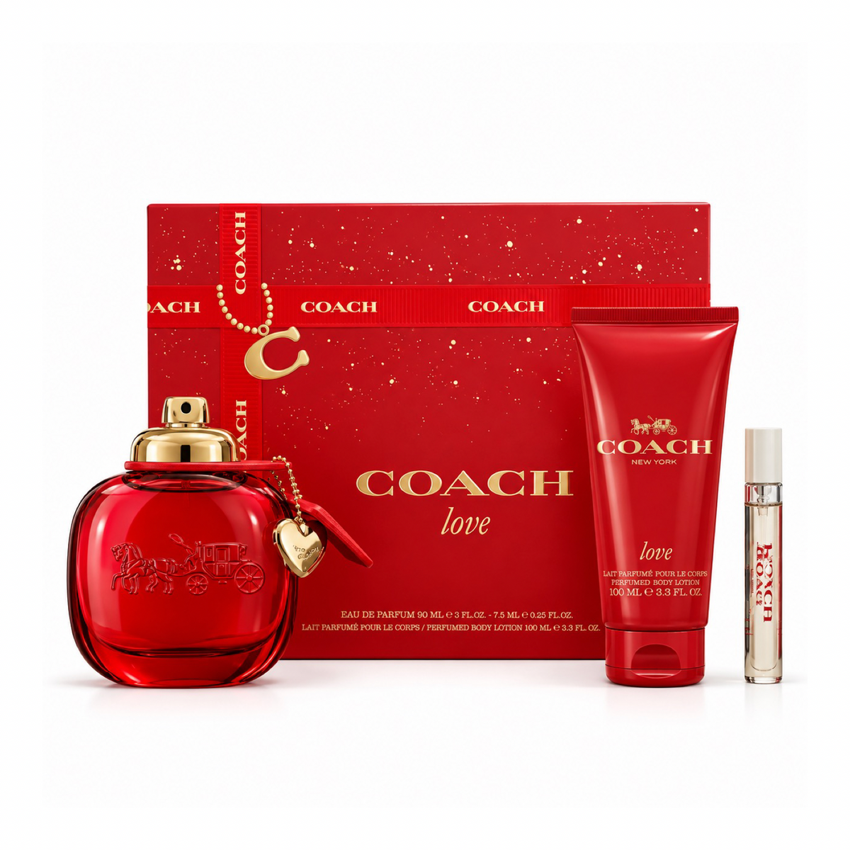 Gift Set Coach Love for women 3pcs