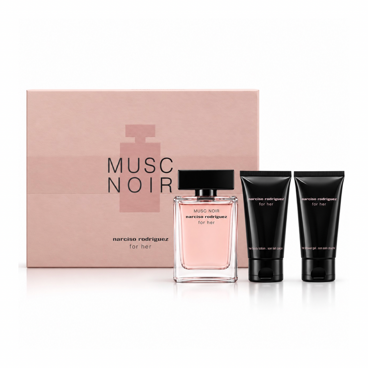 Gift Set Musc Noir by Narciso Rodríguez 3pcs