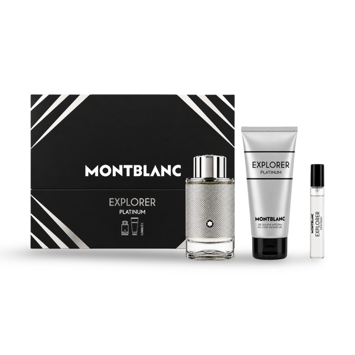 Gift Set Explorer Platinum by Montblanc for Men