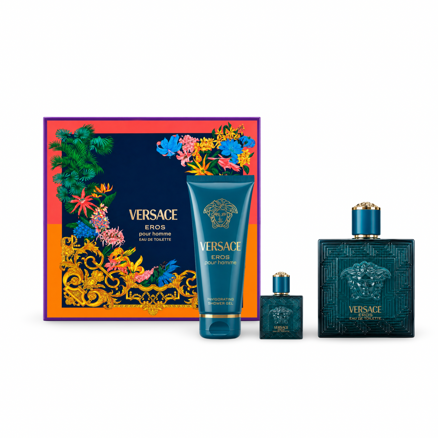 Gift Set Eros pour homme EDT by Versace