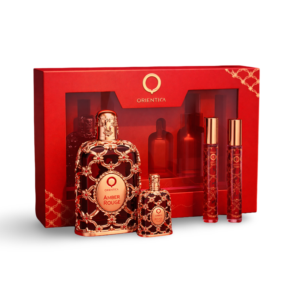 Gift Set Amber Rouge by Orientica 4pcs Unisex