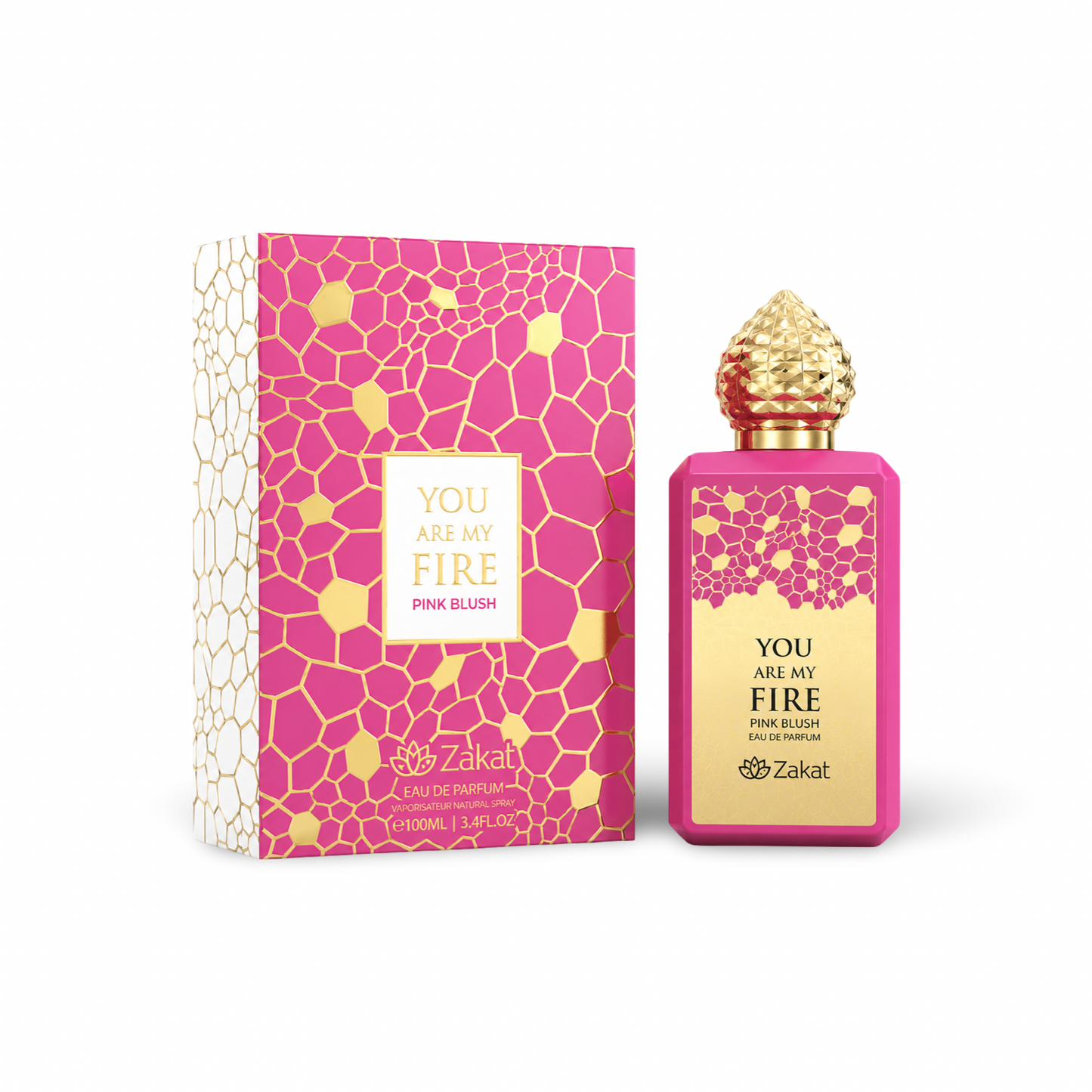 You Are My Fire Pink Blush by Zakat