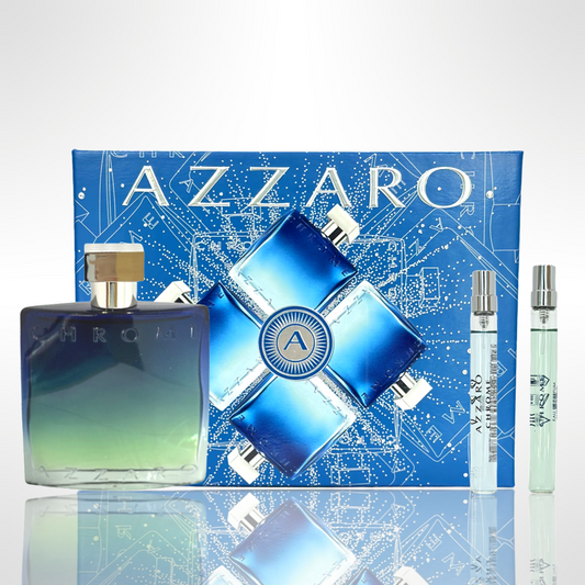 Gift Set Azzaro Chrome