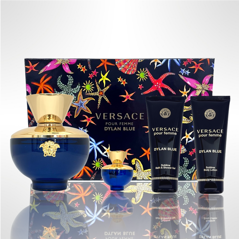 
            
                Load image into Gallery viewer, Gift Set Dylan Blue Pour Femme by Versace
            
        