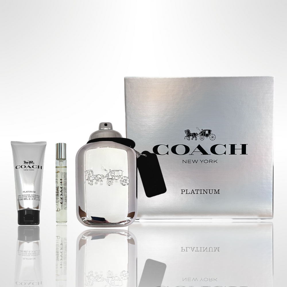 Coach new york platinum gift set Outlet
